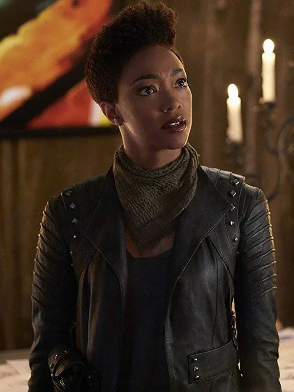 Star Trek Discovery Sonequa Martin Leather Jacket