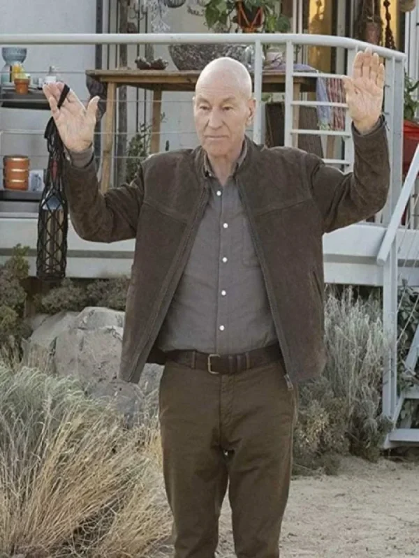 Star Trek Picard Jean-Luc Picard Brown Jacket