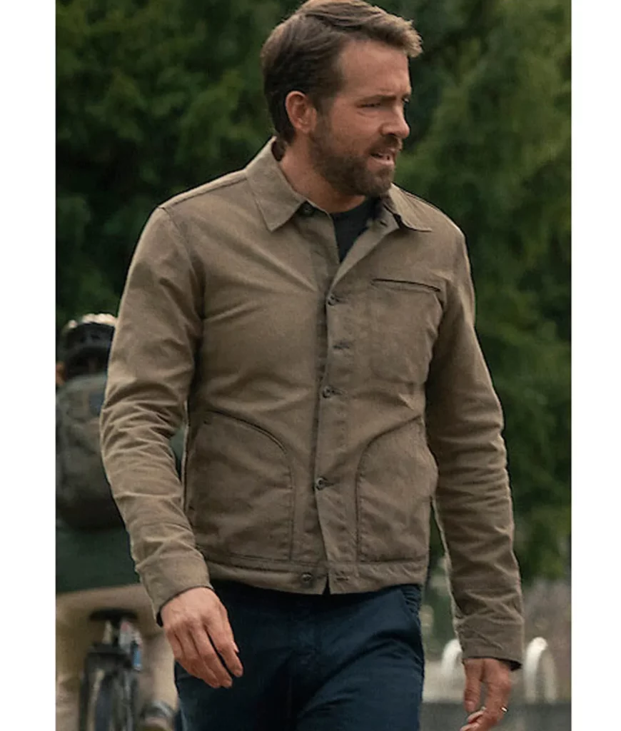 The Adam Project Ryan Reynolds Cotton Jacket