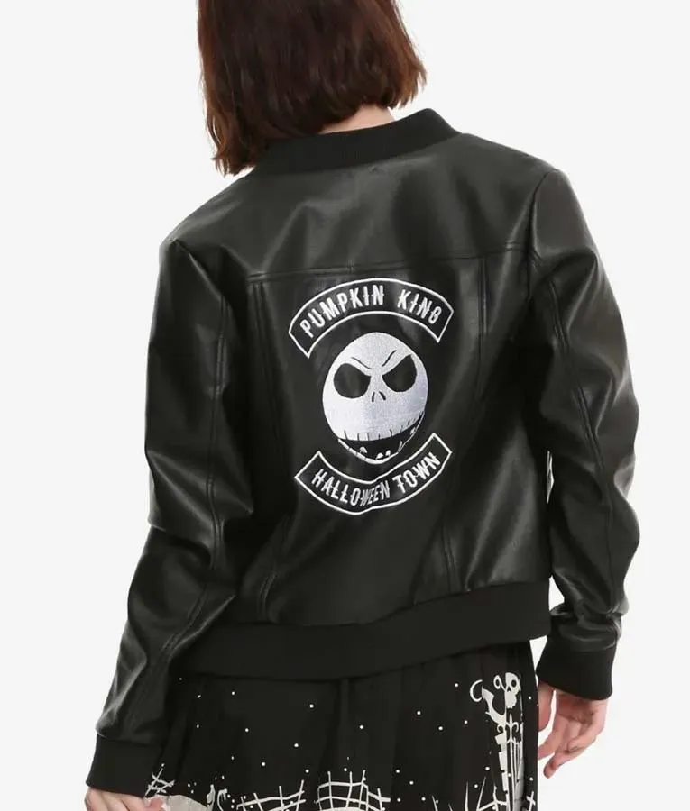 The Nightmare Before Christmas Jack Skellington Bomber Jacket