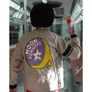 The Warriors Moon Runners Satin Jacket