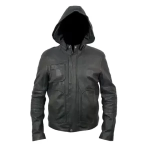 Tom Cruise MI4 Ghost Protocol Black Leather Jacket