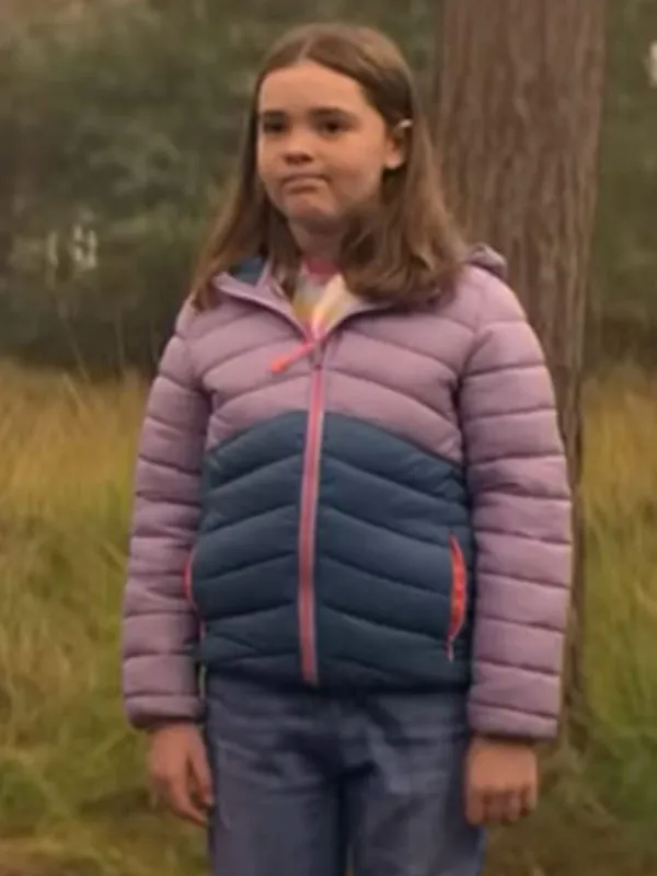 Trying S03 Princess Purple Puffer Jacket