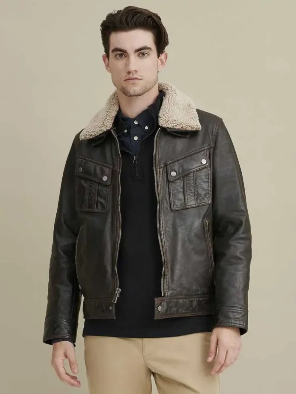 Tucker Sherpa Collar Jacket