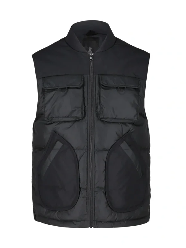 Men's Utility Pockets Black Vest