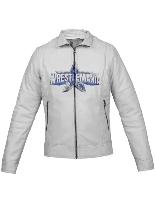 WT WrestleMania 38 Moto Jacket