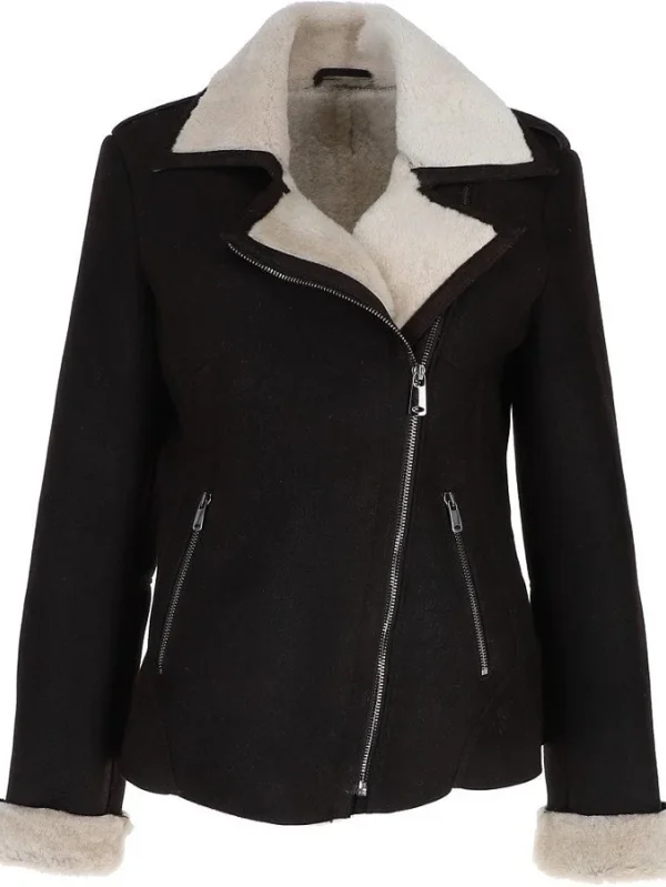 Women's Luxury Shearling Jacket