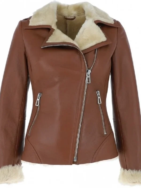 Women's Luxury Shearling Jacket