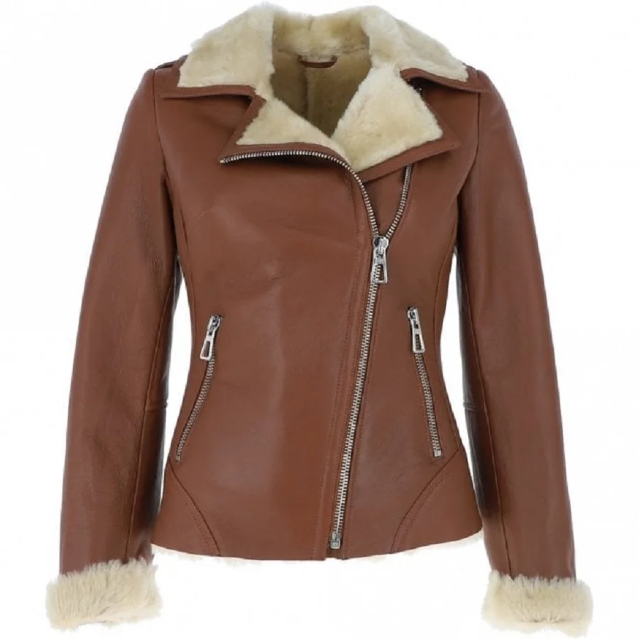 Women's Luxury Shearling Jacket