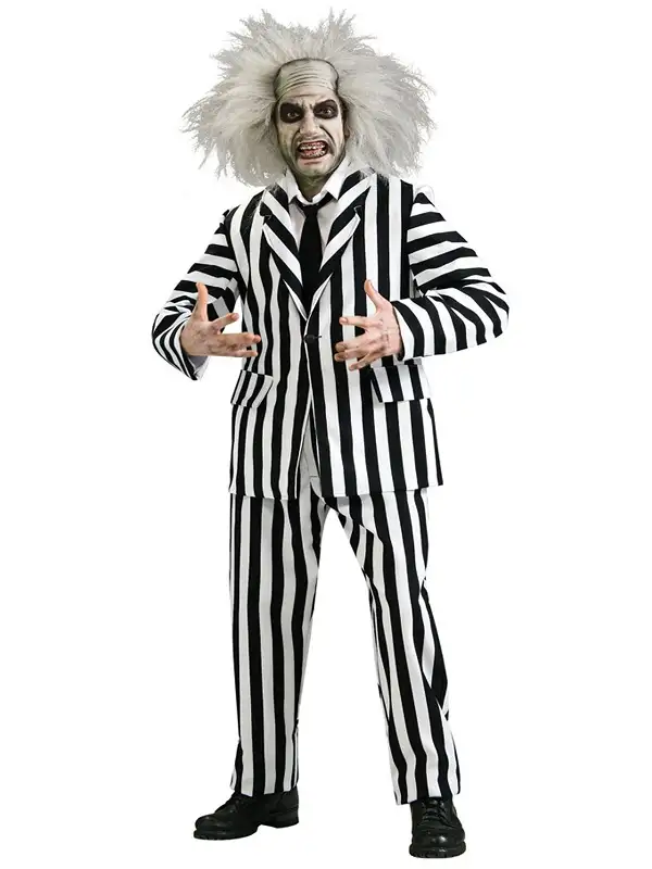 Halloween Beetlejuice Adult Suit