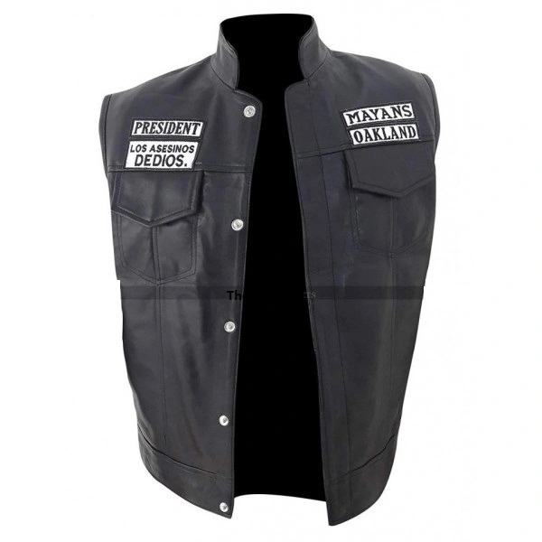 Angel Reyes Mayans M.C Leather Vest