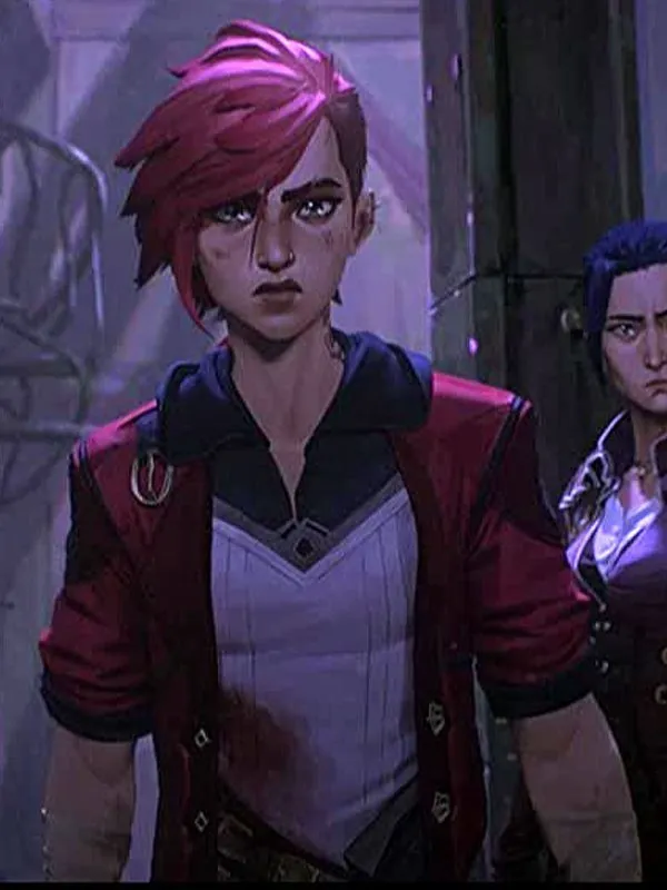 Animated Series Arcane Vi Red Jacket