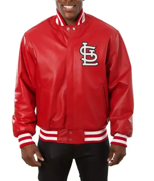 Cardinals St. Louis Red Varsity Jacket