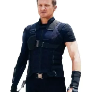 Clint Barton Civil War Captain America Hawkeye Blue Jacket