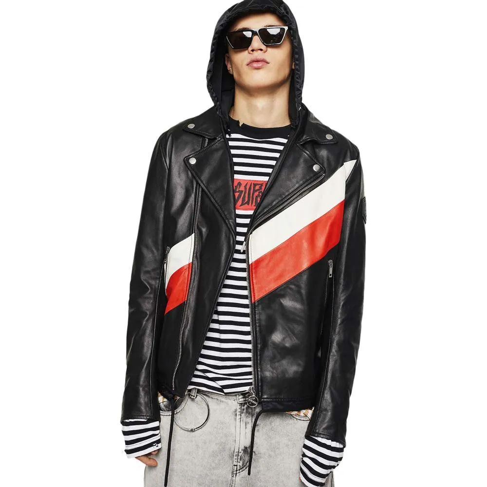 Diesel L Solove Black Jacket Hoodie