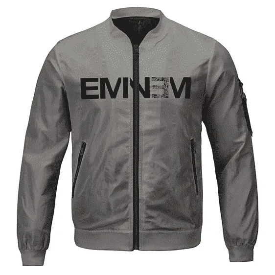 Eminem Grey Bomber Jacket