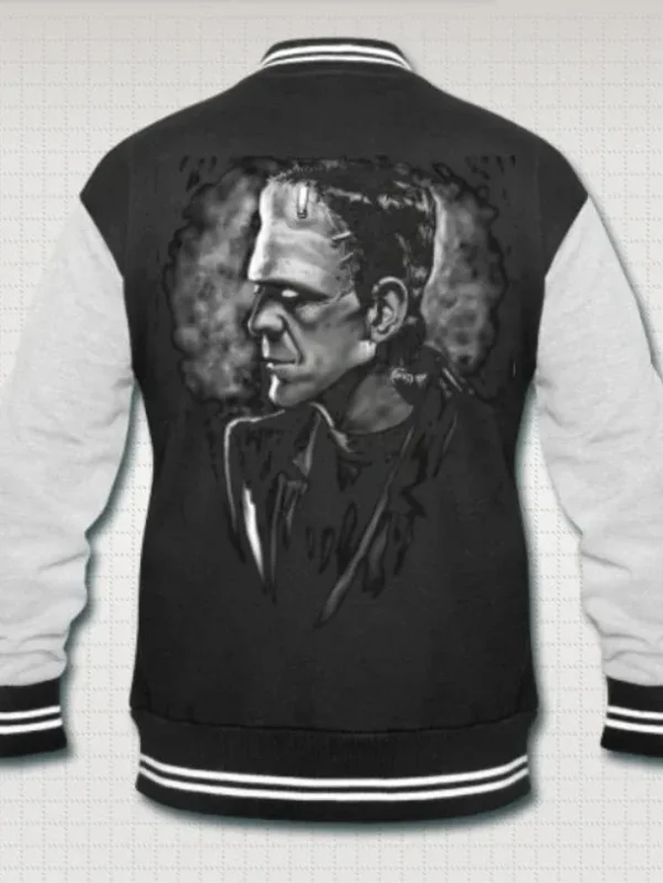 Frankenstein's monster horror varsity jacket