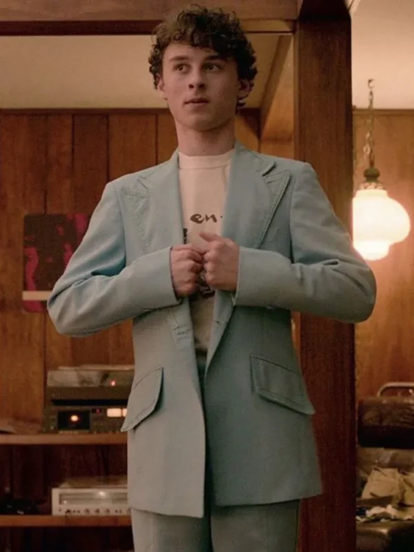 I'm Not Okay with This Wyatt Oleff Blue Blazer