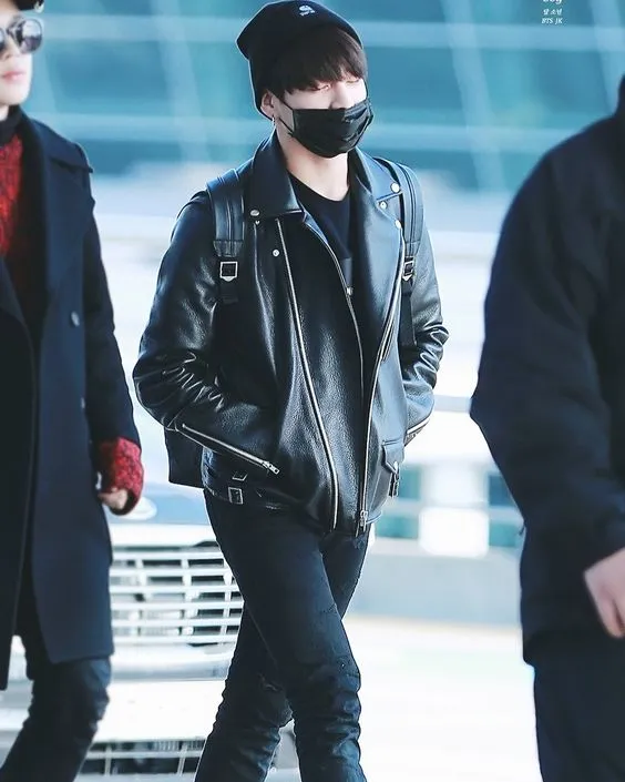 Jungkook Leather Jacket