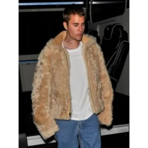 Justin Bieber Fur Jacket