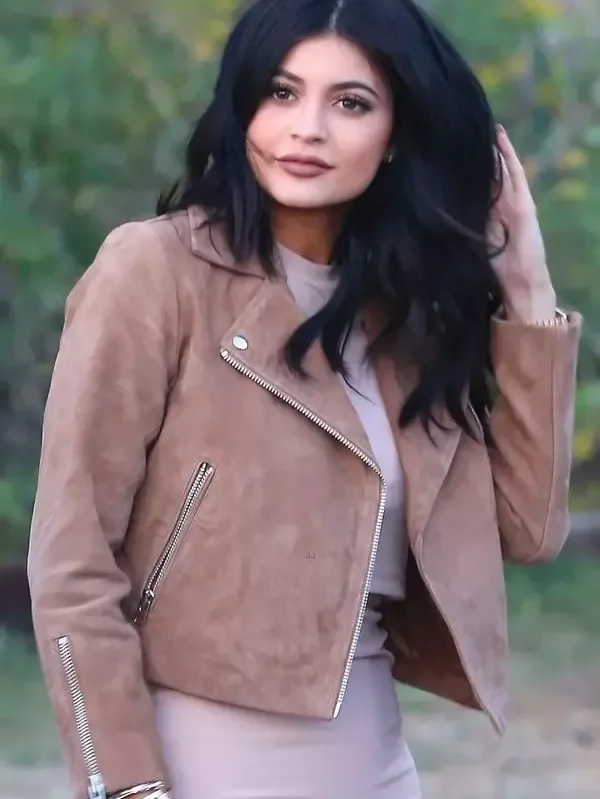 Kylie Jenner Real Leather Jacket