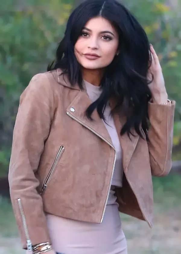 Kylie Jenner Real Leather Jacket