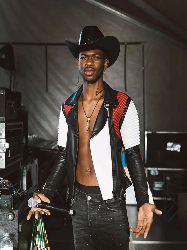 Lil Nas X Rapper Leather Jacket