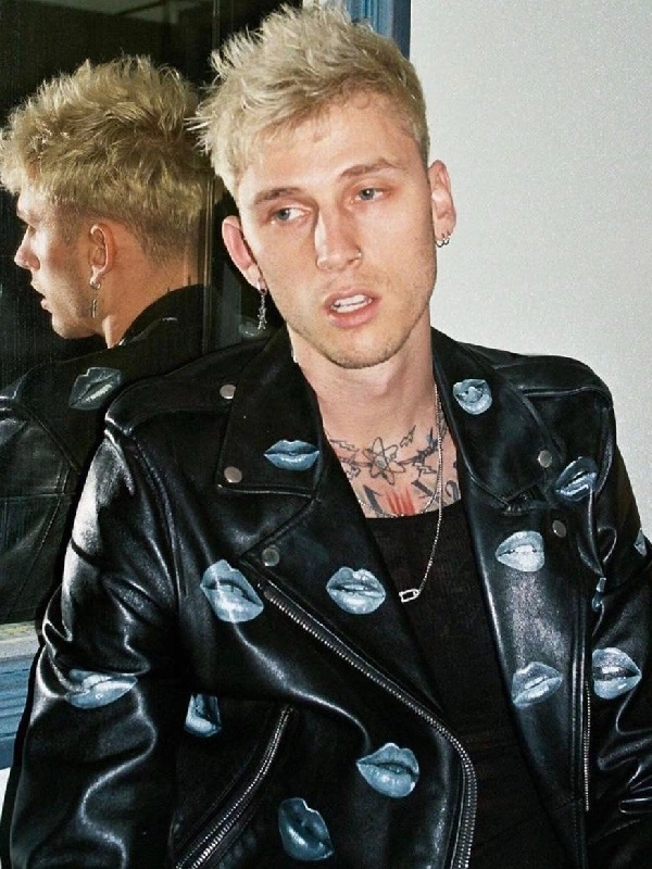 Machine Gun Kelly Kiss Logo Jacket