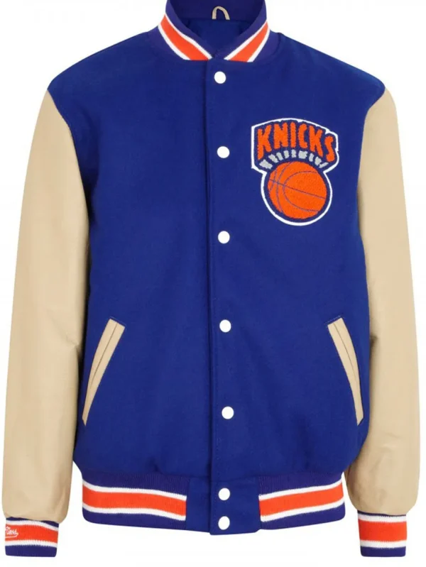 Men’s NY Knicks Letterman Jacket