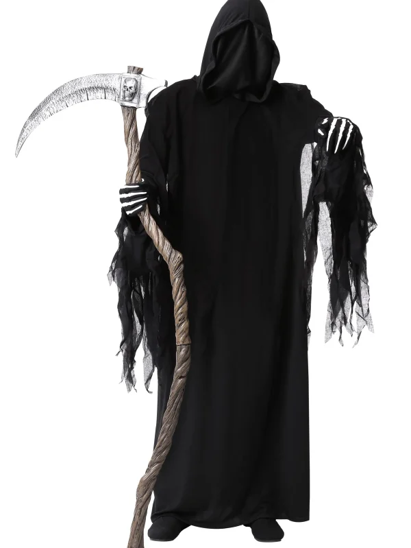 Plus Size Dark Reaper Costume for Adults