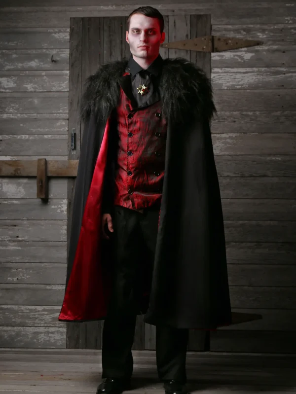 Plus Size Deluxe Men's Vampire Costume