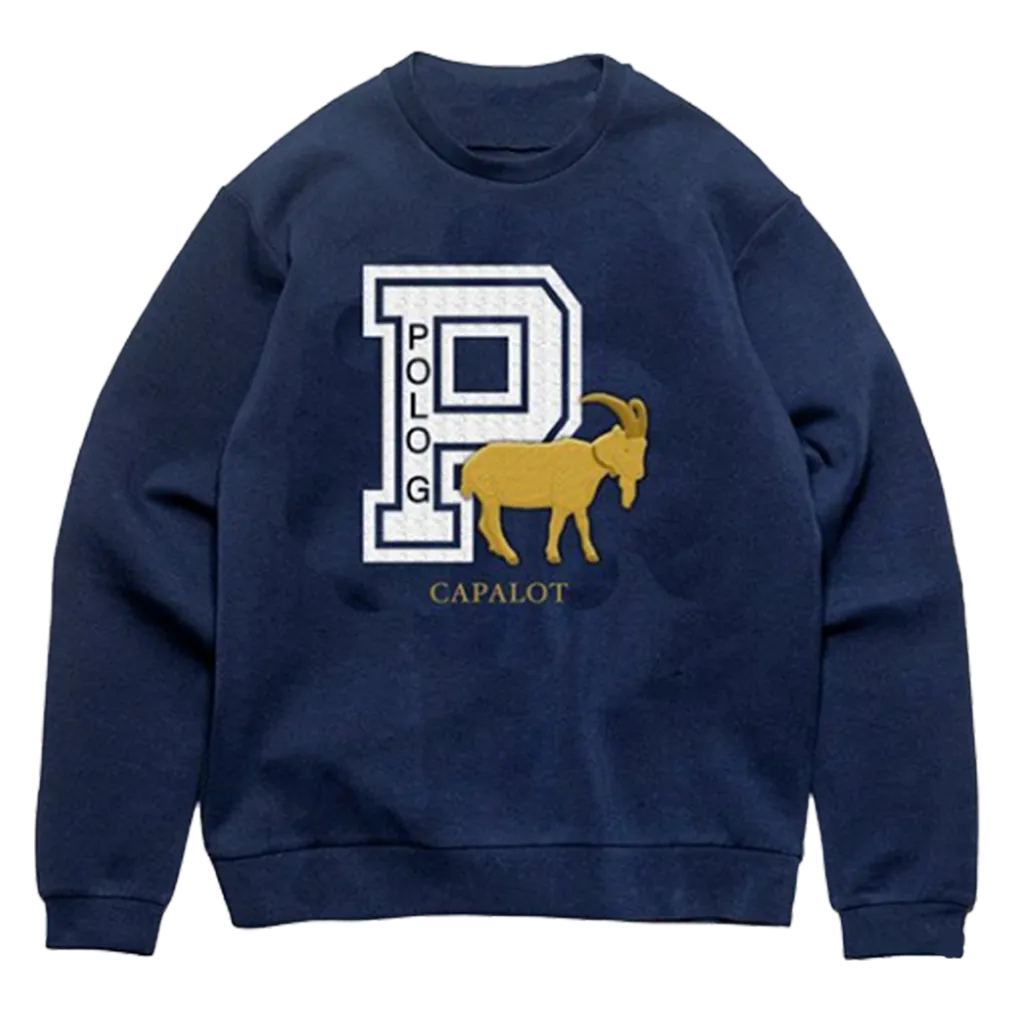 Polo G Capalot Navy Crewneck SweatShirt