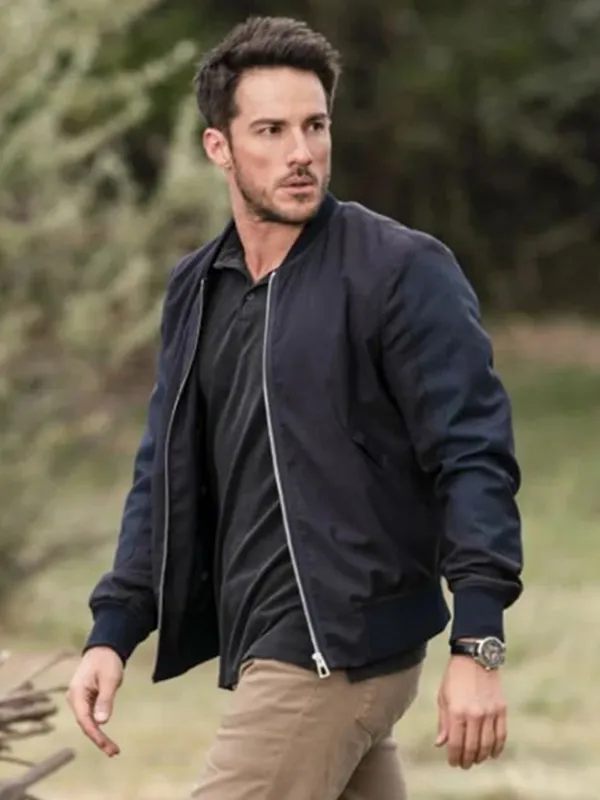 Roswell New Mexico Michael Trevino Bomber Black Jacket