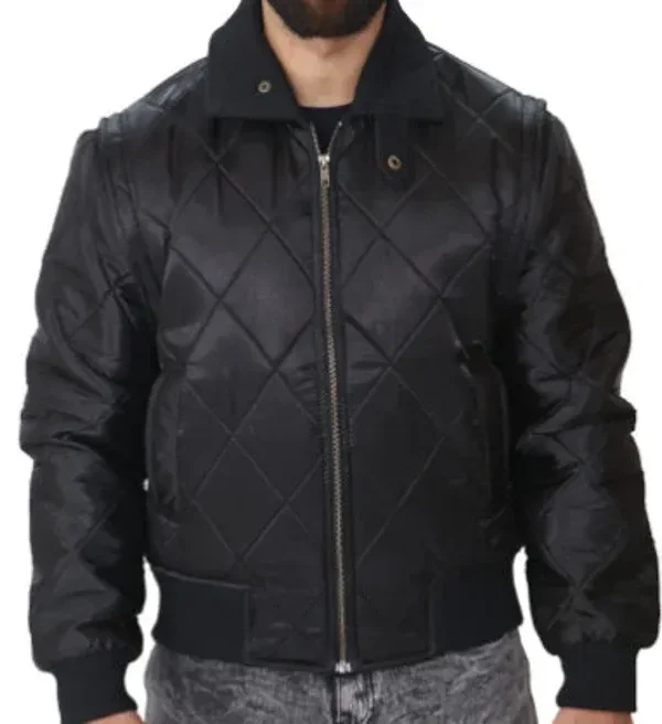 Ryan Gosling Bomber Varsity Sports Biker Drive Movie Jacket