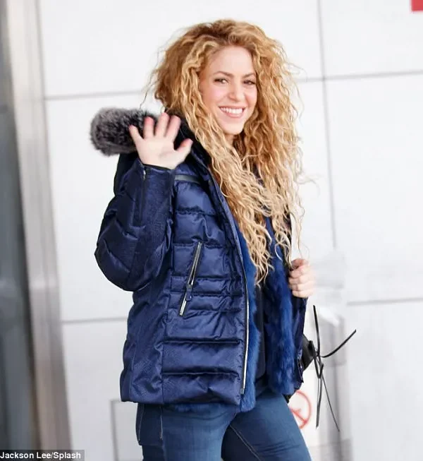 Shakira Puffer Jacket With Fur Hoodie