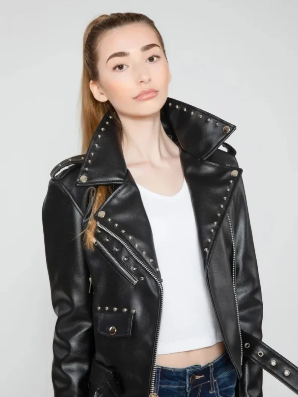 Studded Motorcycle style jacket