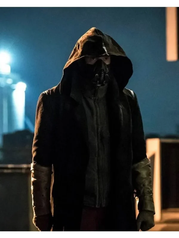 The Flash Chris Klein The Death Of Vibe Hooded Leather Coat