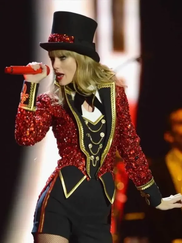 The Red Tour Taylor Swift Red Tail Coat