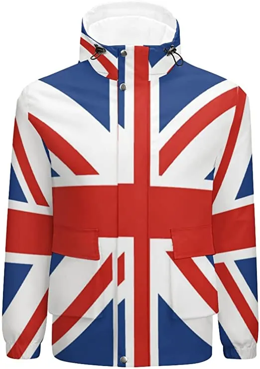 Union Jack UK Flag Printed Short Jacket