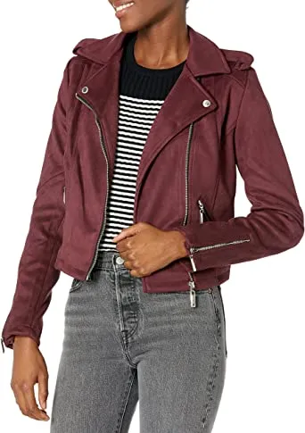 Womens Faux Suede Jacket