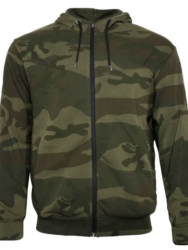 Athletic Set Hoodie & Jogging Pants Camo Track Suit