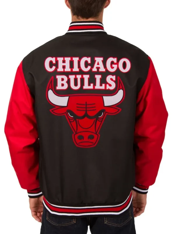 Chicago Bulls Logo Varsity Jacket