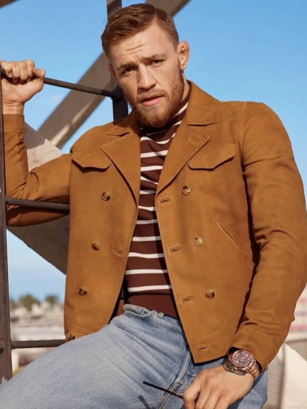 UFC Fighter Conor McGregor Suede Jacket