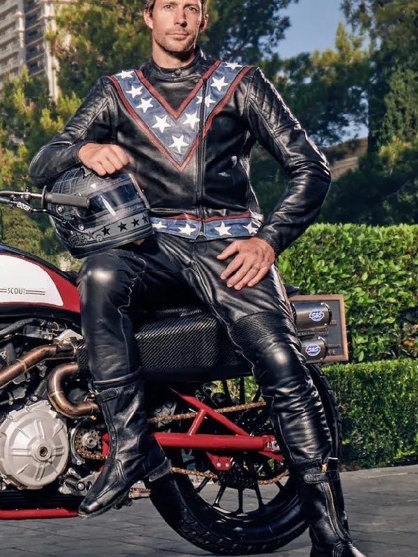 Evel Knievel Daredevil Motorcycle Jacket