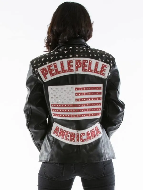 Americana Fashion Pelle Pelle Leather Jacket