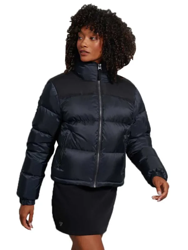 Ladies sport style puffer jacket