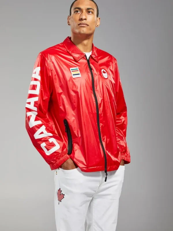 Men Canadian Flag jacket