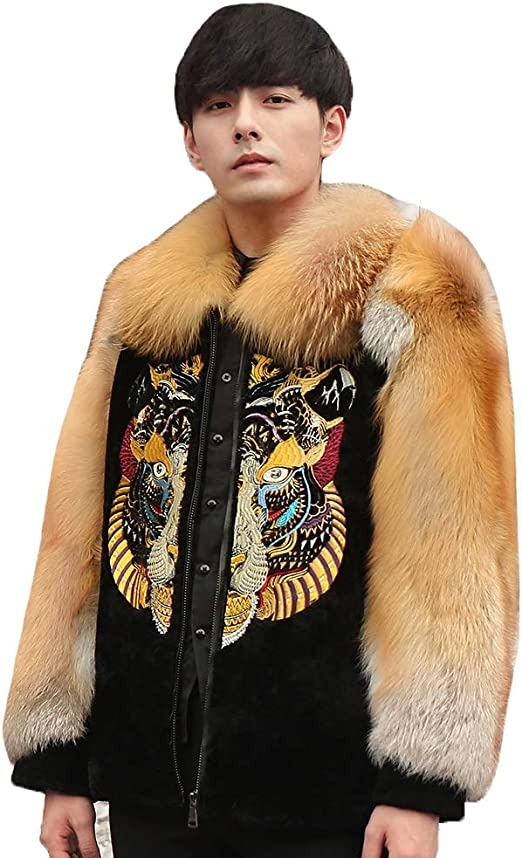 Men's Fashion Doral Fire Shearling Jacket