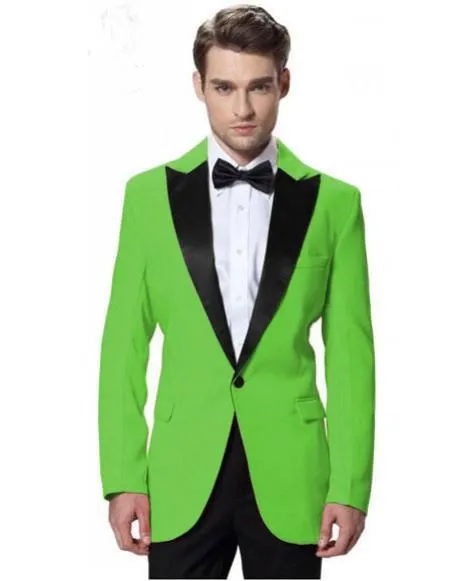 Neon Green Tuxedo