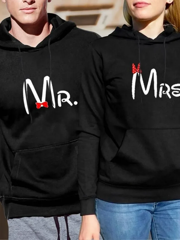 Couples Lovely MR. MRS. Couple matching Hoodies Pack of 2